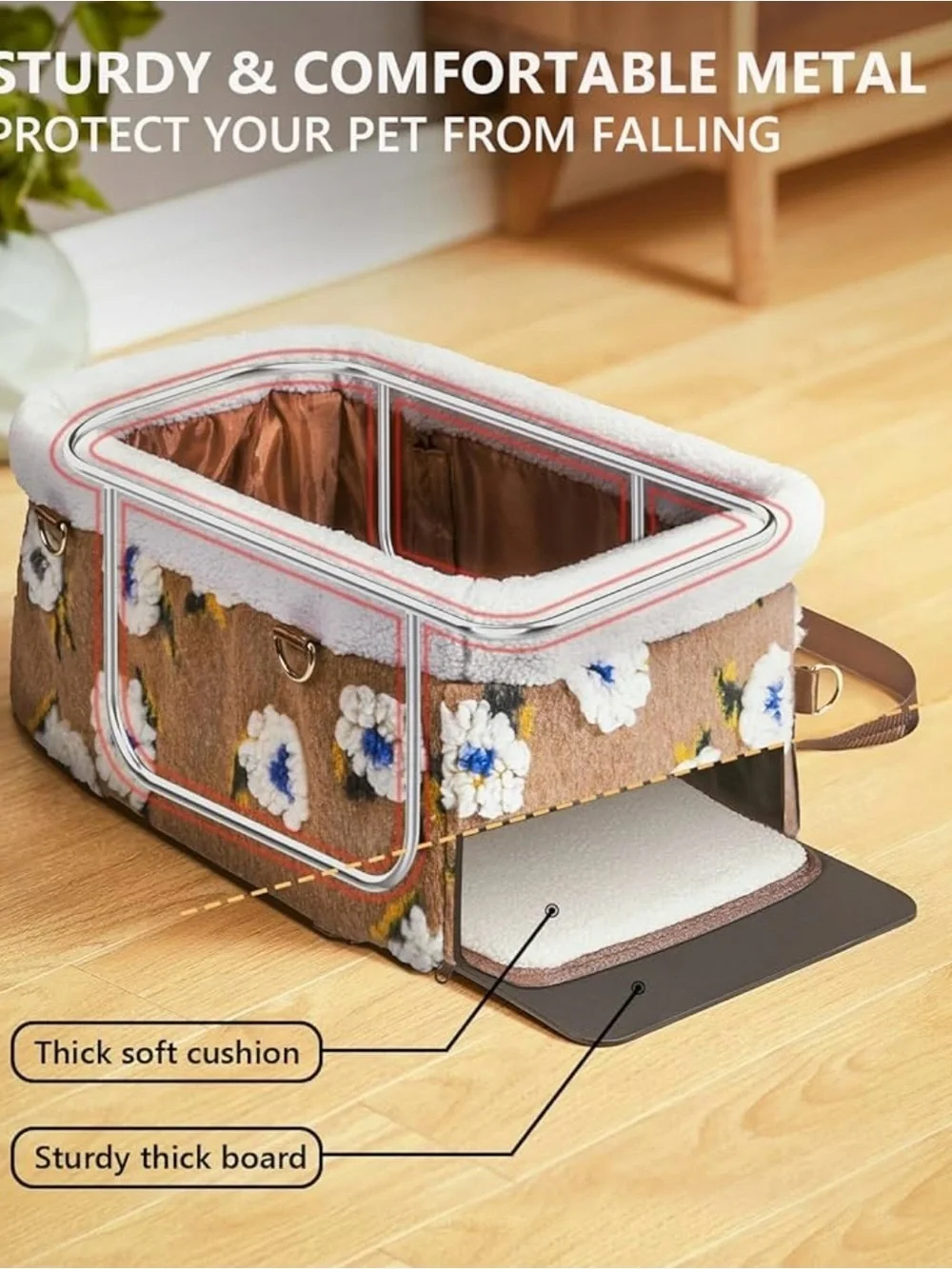 Burgeon Nest Dog Car Seat